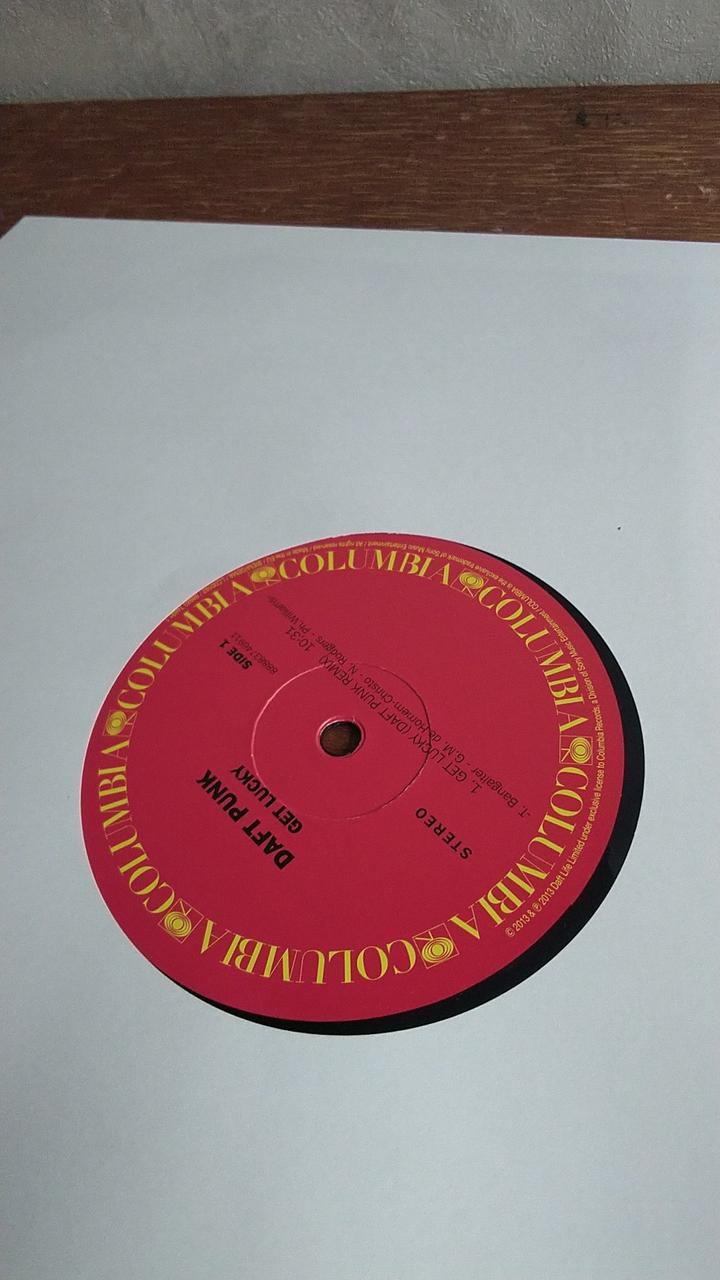 COLUMBIA GET LUCKY (DAFT PUNK REMIX) 88883746911