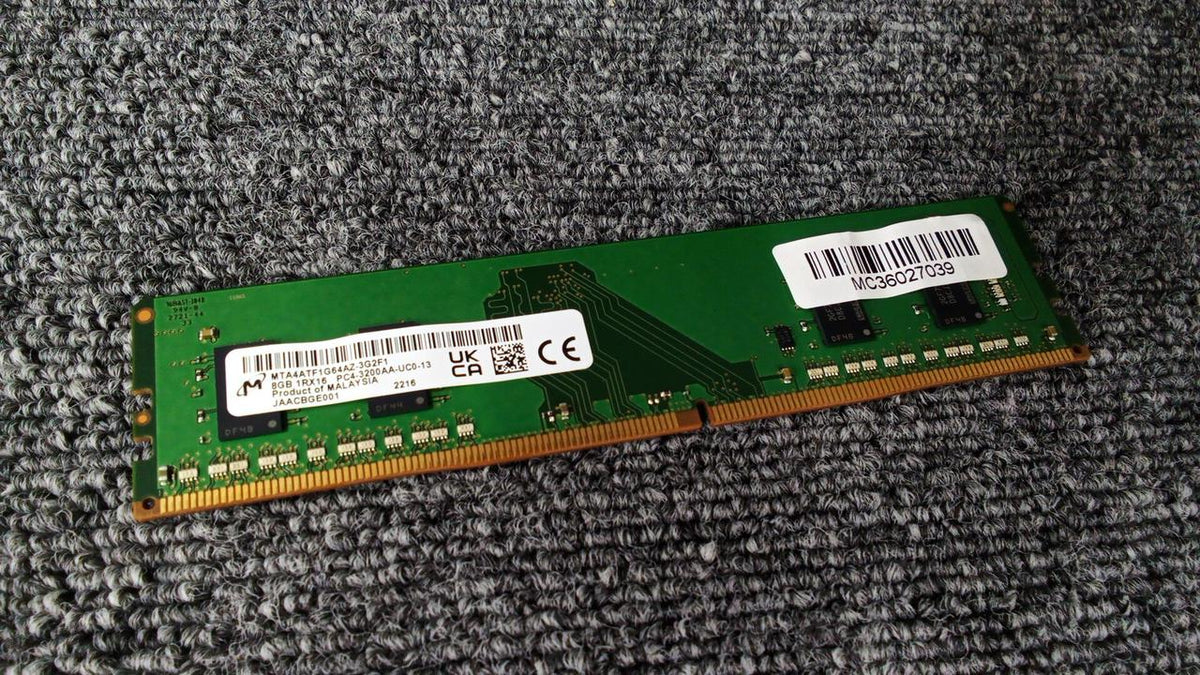 MICRON DDR4 Memory 8GB MTA4ATF1G64AZ-3G2F1