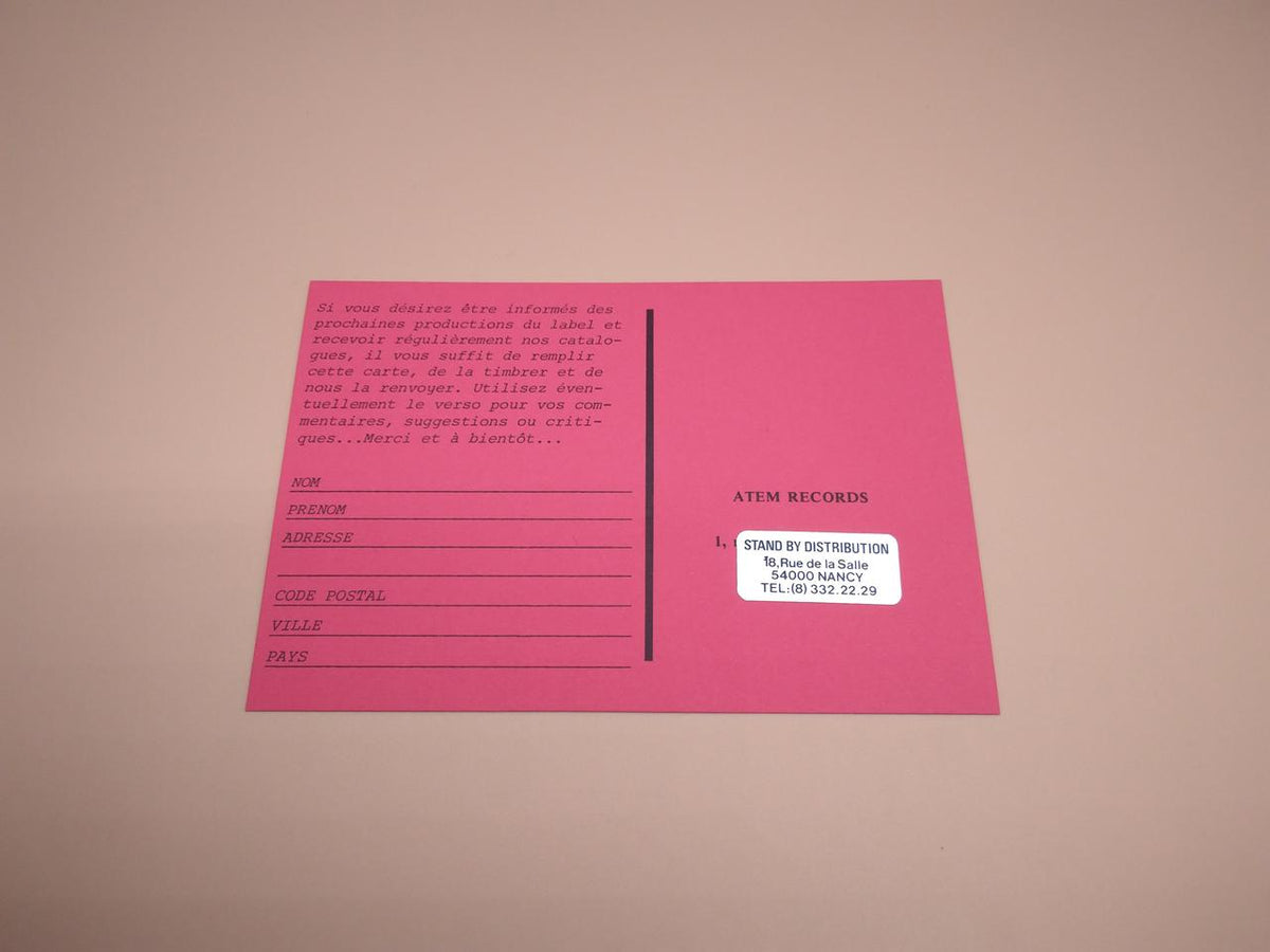 ATEM LP Western Music SYMPHONIE POUR LE JOUR~