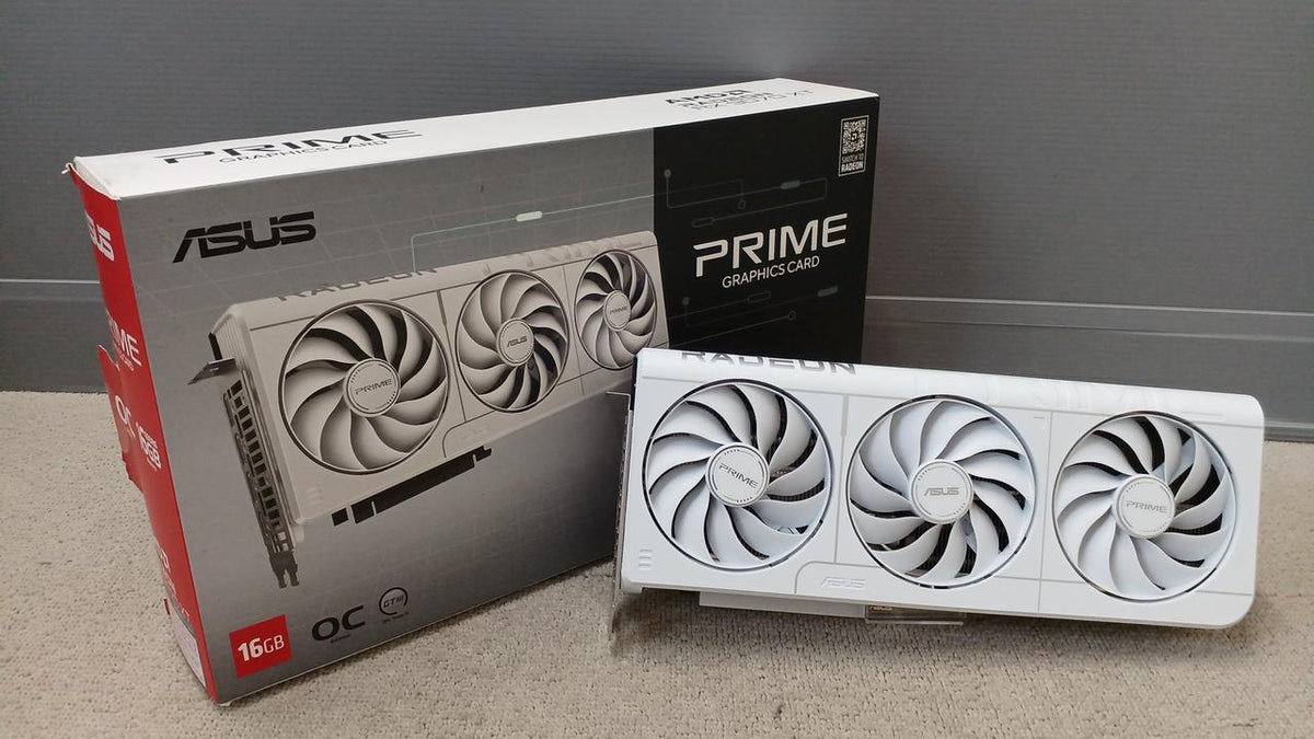 ASUS Graphics Card: PRIME-RX9070XY-O16G-WHITE