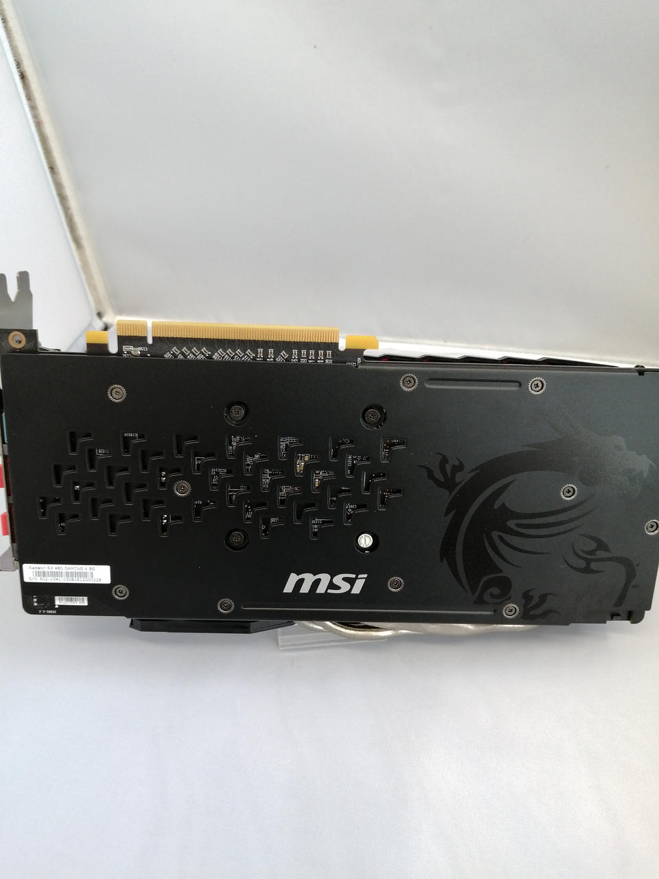 MSI Graphics Card: RADEON RX480 GAMING 8G