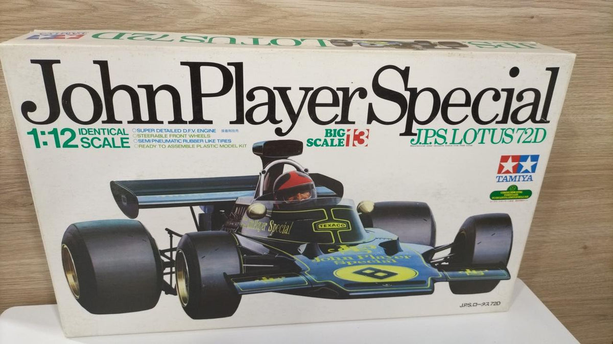 TAMIYA 1/12 scale J.P.S. Lotus 72D