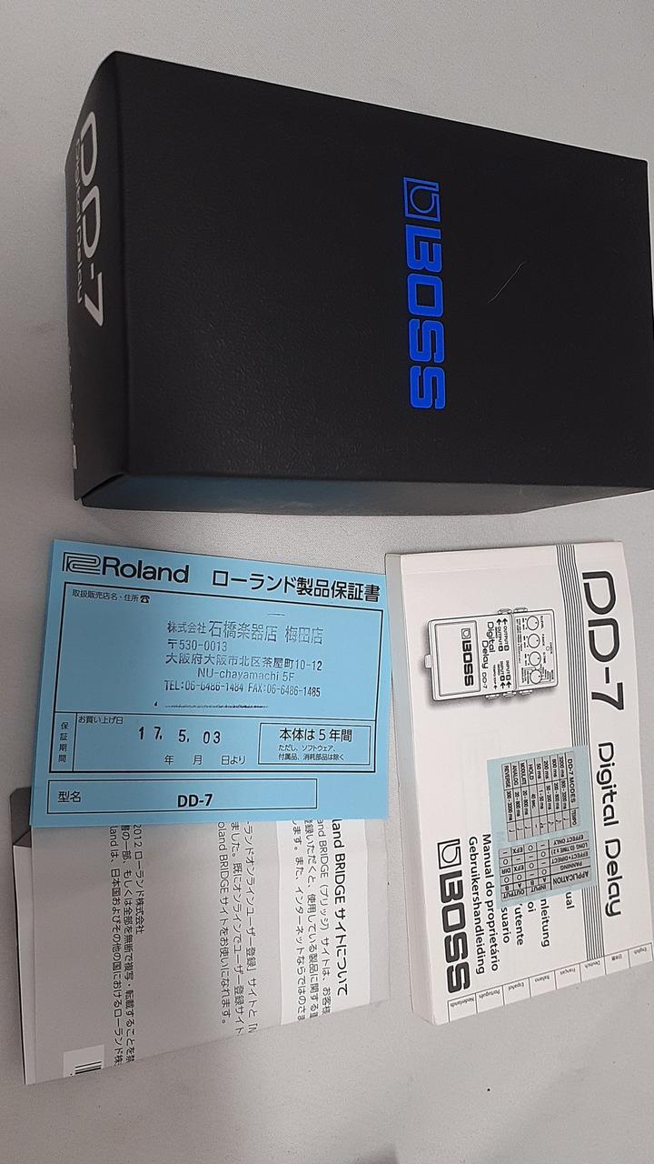 BOSS Effects pedal: DD-7 – BanzaiHobby