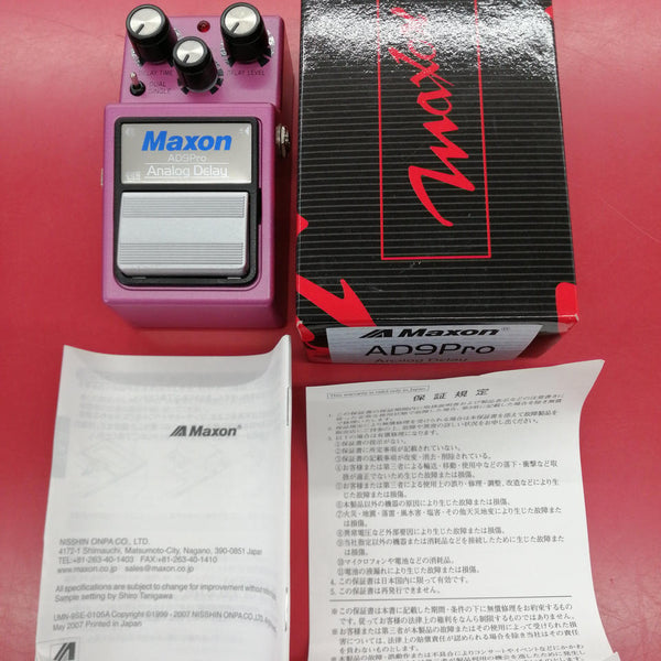 MAXON AD9PRO Effects Pedal – BanzaiHobby