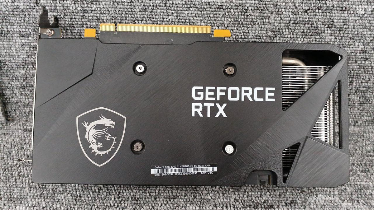 MSI Graphics Board: GEFORCE RTX 3060 TI VENTUS 2X