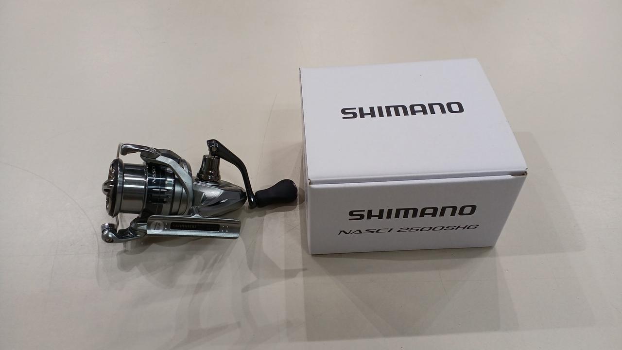 SHIMANO Spinning Reel 21 NASCI 2500SHG 043177 – BanzaiHobby