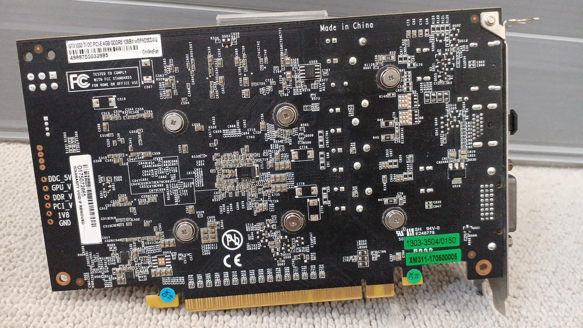 Xianren Zhizhi Graphics Card GTX1050 TI PCI-E 4GB GDDR5