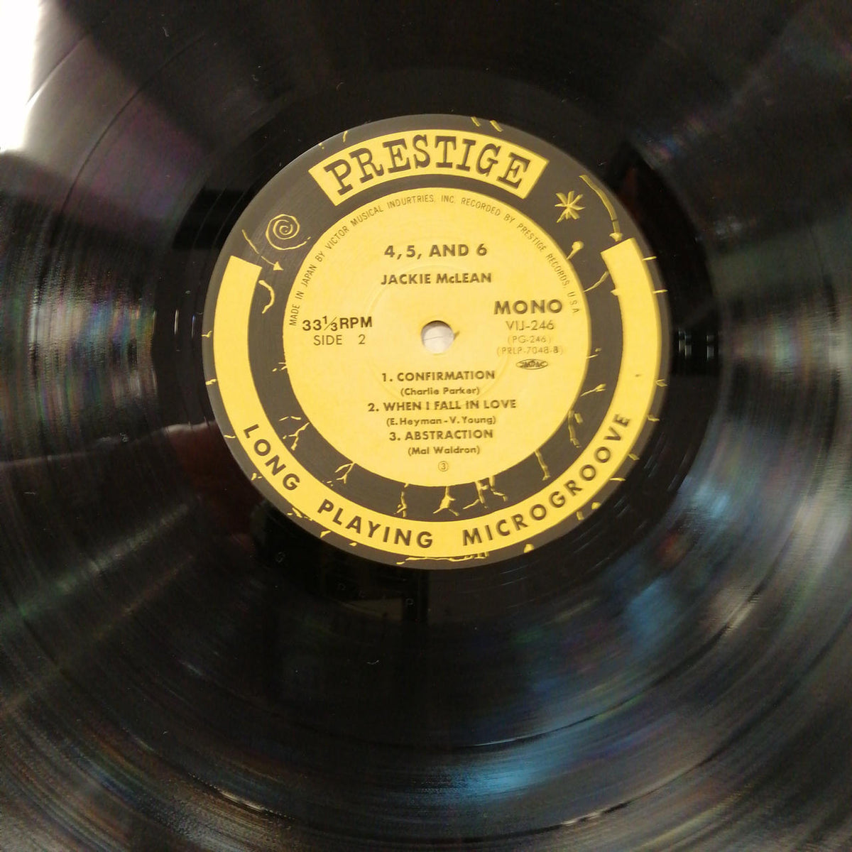 PRESTIGE JACKIE MCLEAN/4, 5 AND 6 VIJ-246