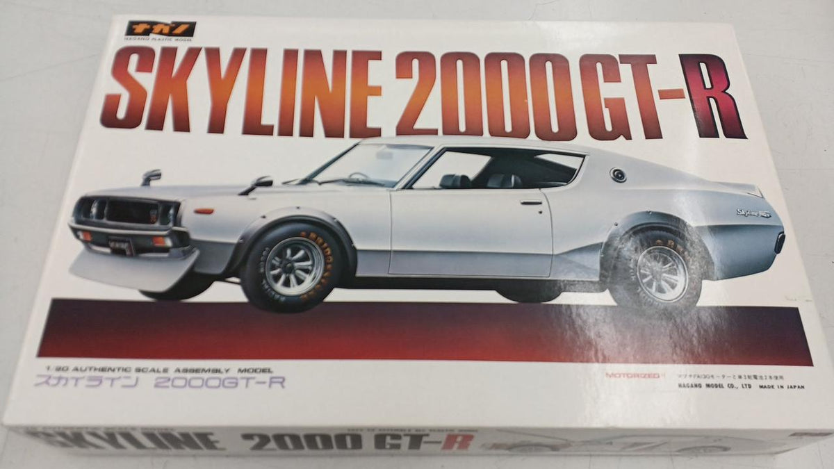Nagano Plastic Model 1/20 Skyline 2000GT-R