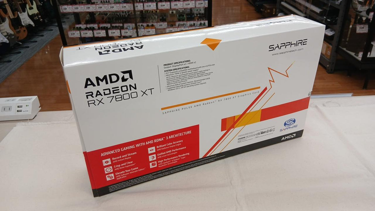 SAPPHIRE Graphics Card RX7800XT GAMING 16GB