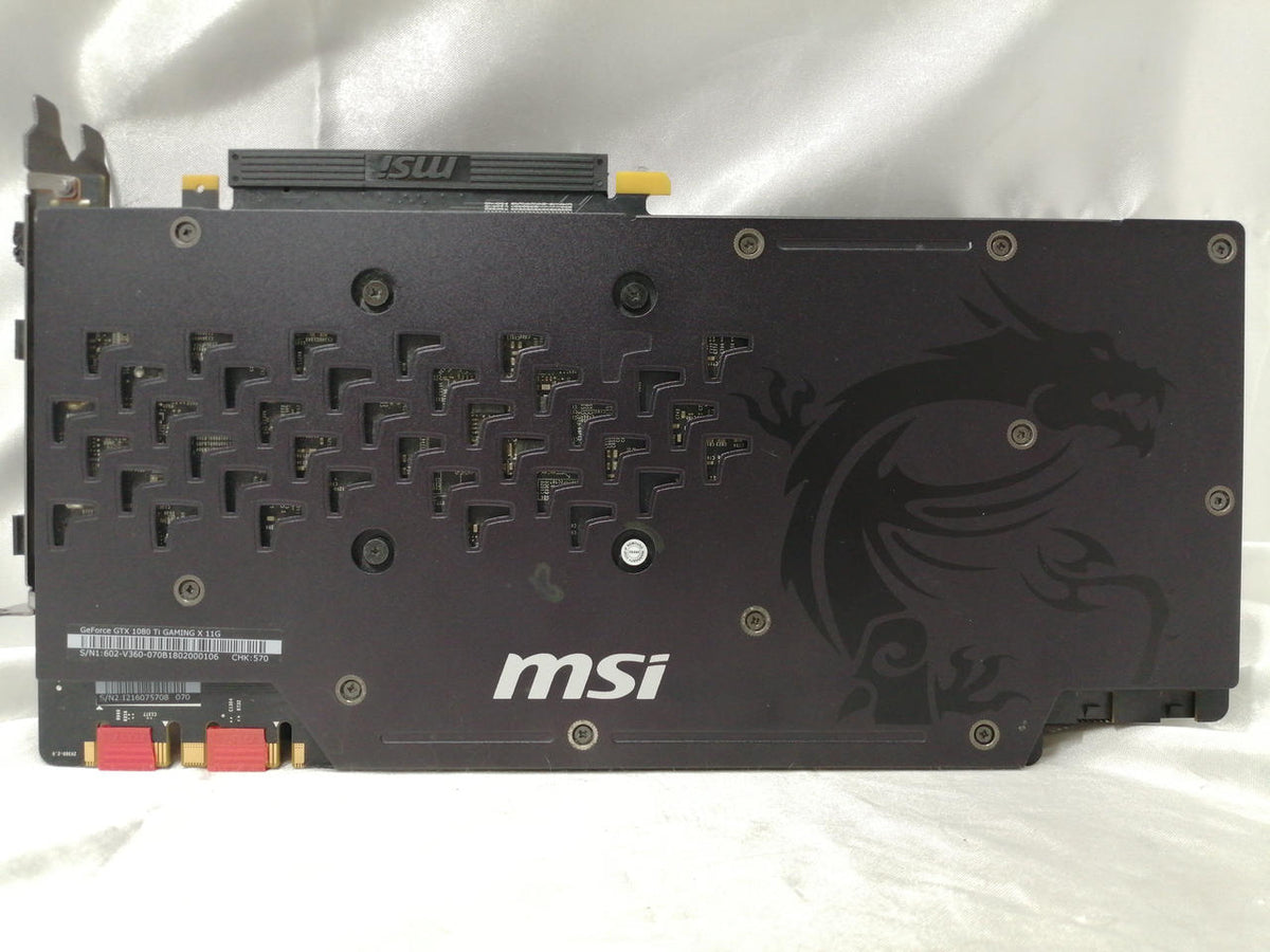 MSI Graphics Board: GEFORCE GTX1080 TI GAMINGING X 1