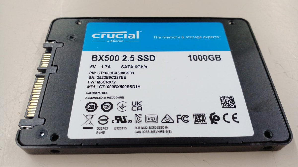 CRUCIAL BX500 1TB CT1000BX500SSD1