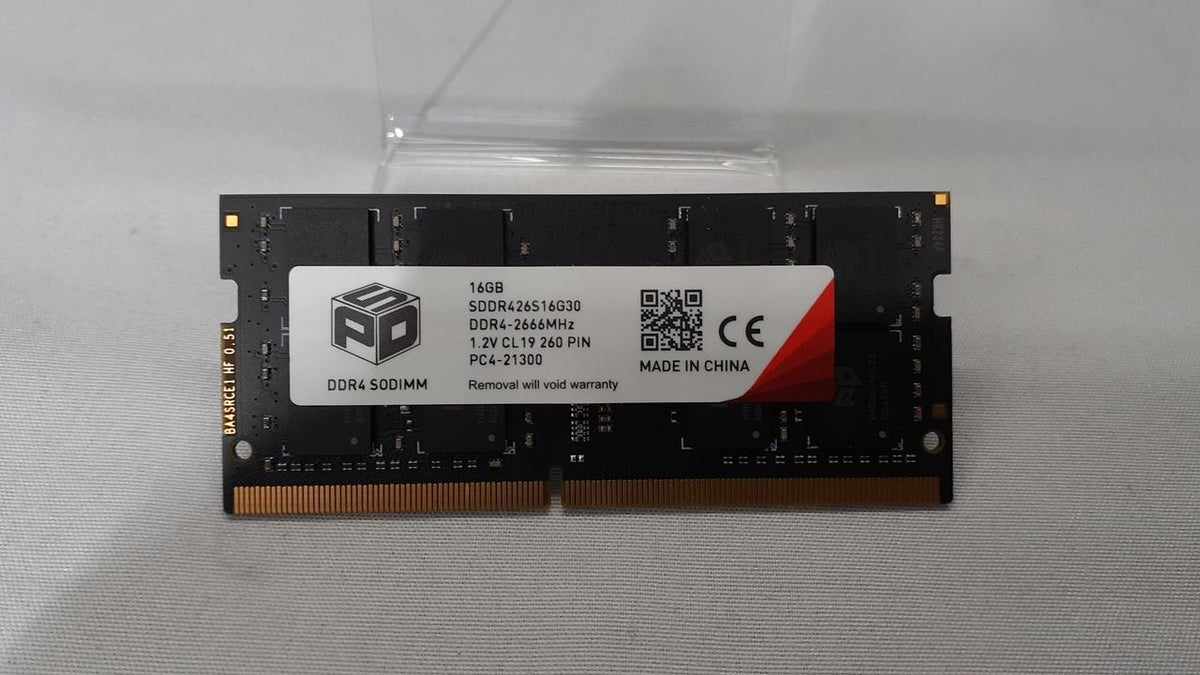 SPD Memory: DDR4-2666 16GB