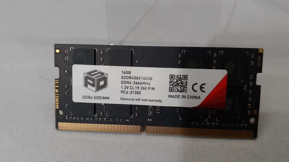 SPD Memory: DDR4-2666 16GB