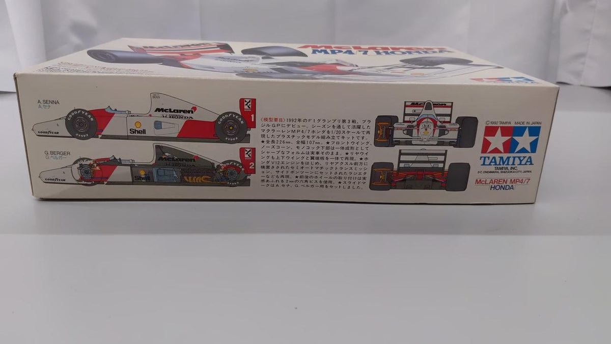 TAMIYA 1/20 McLaren MP4/7 Honda