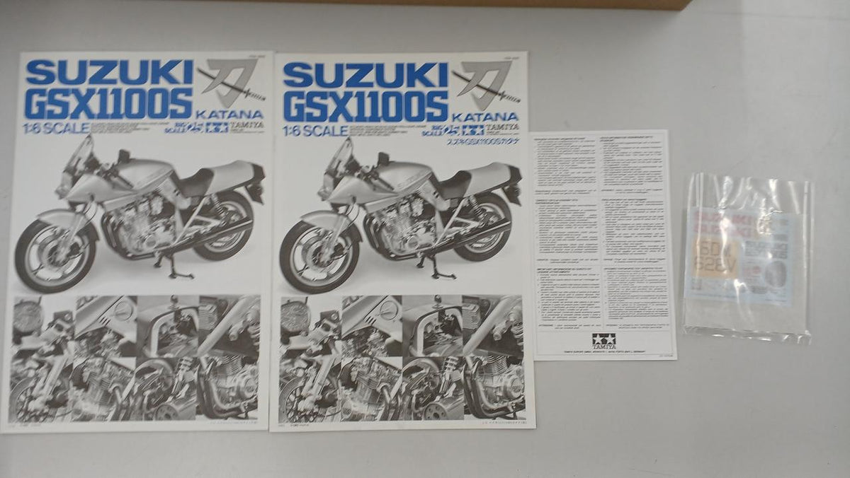 TAMIYA Plastic Model 1/6 Suzuki GSX1100S Katana