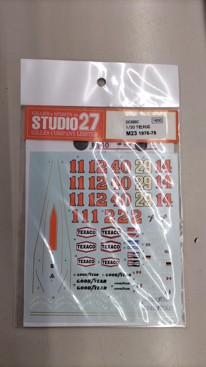 TAMIYA 1/20 McLaren M23 1976