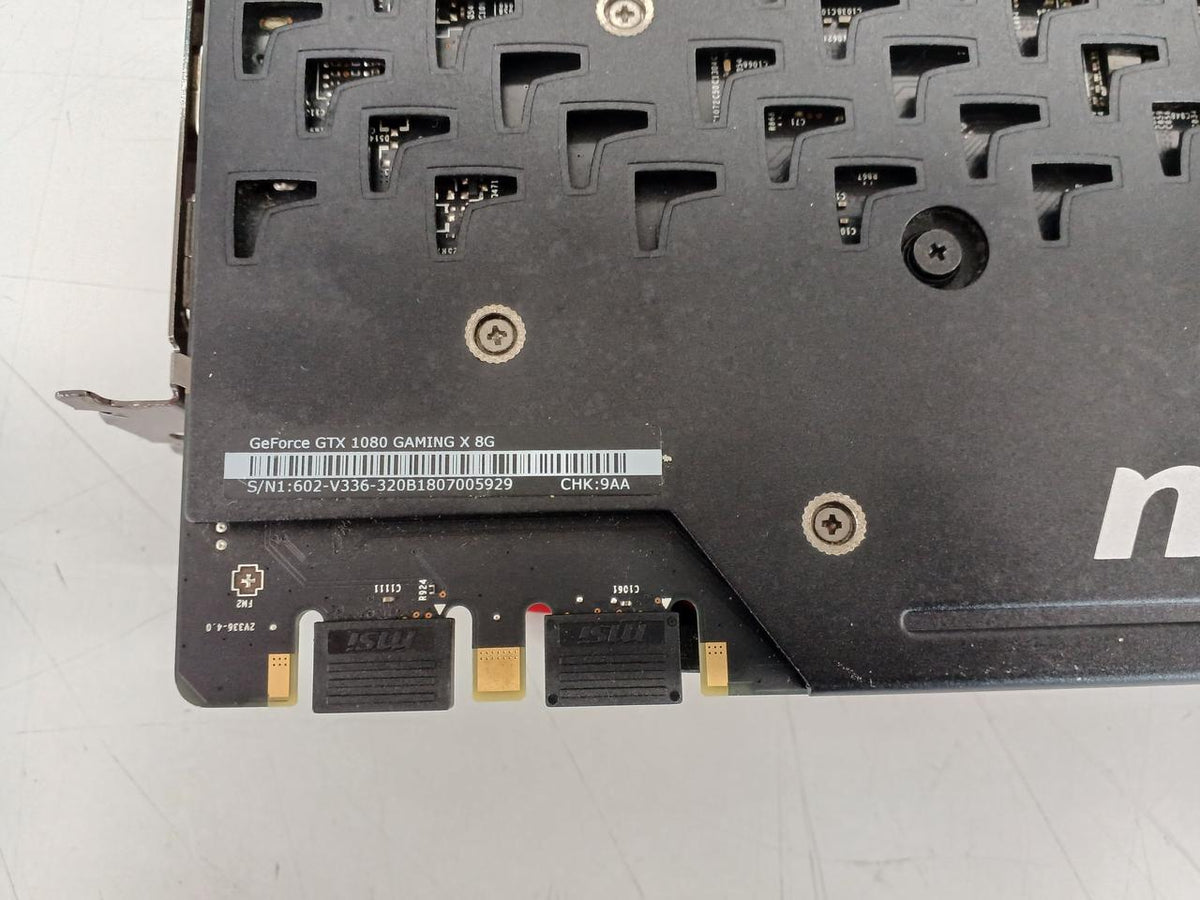 MSI Graphics Card GTX1080 GAMING X 8G