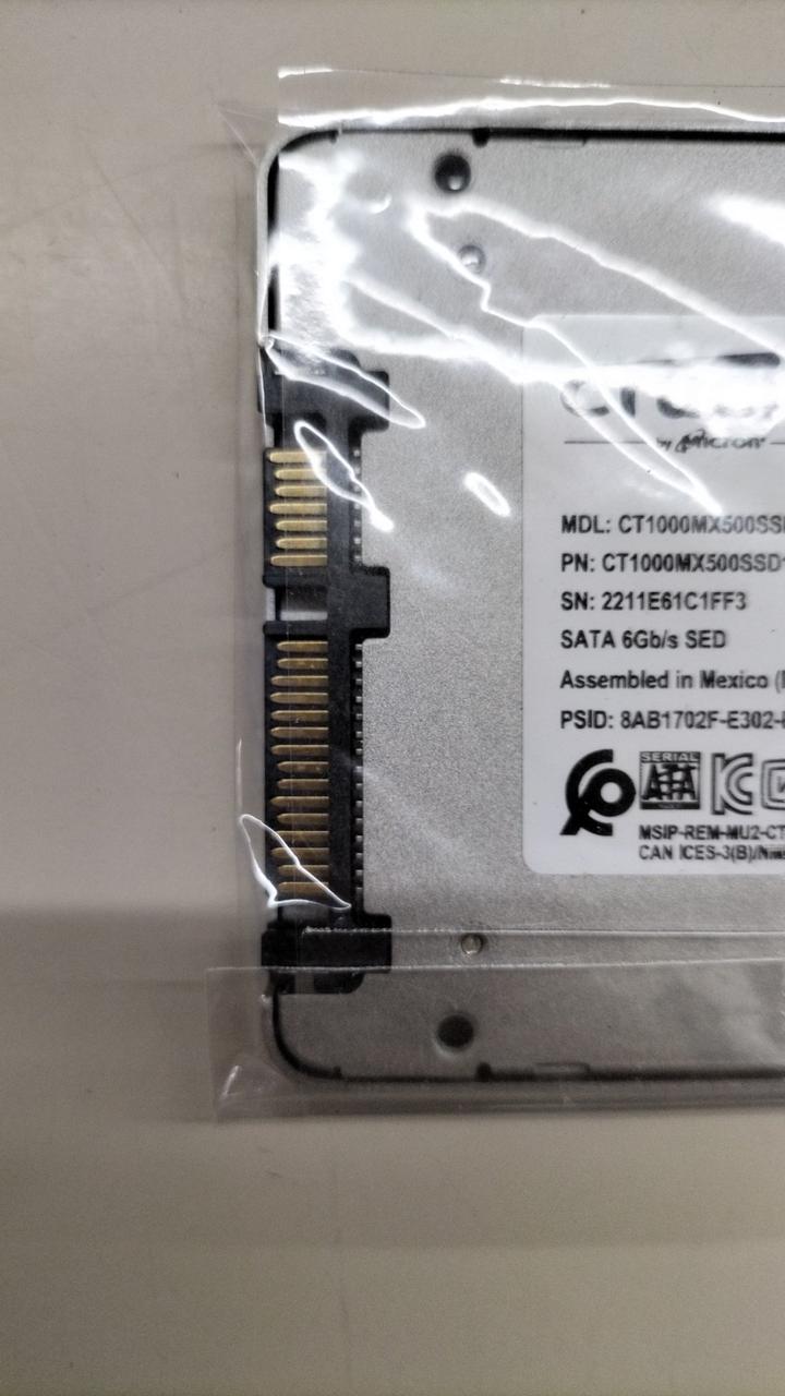Crucial SSD(1TB.) CT1000MX500SSD1