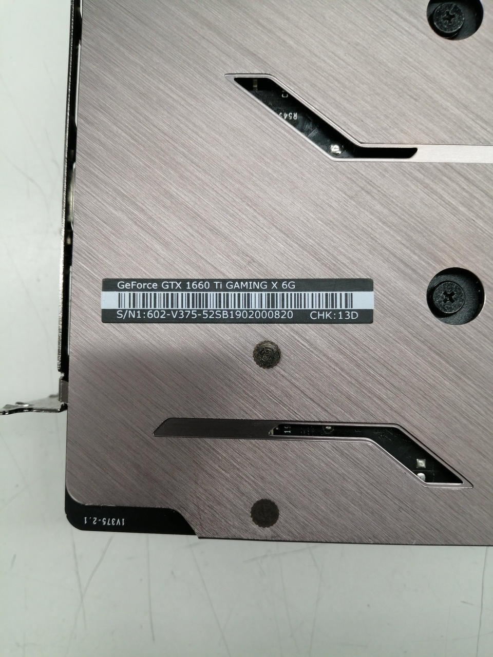 MSI GTX 1660 TI GTX 1660 TI
