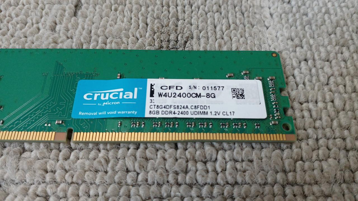 CRUCIAL Memory W4U2400CM-8G