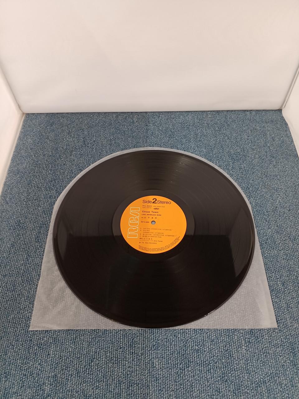 RCA LP Record Tatsuro Yamashita CIRCUS TOWN