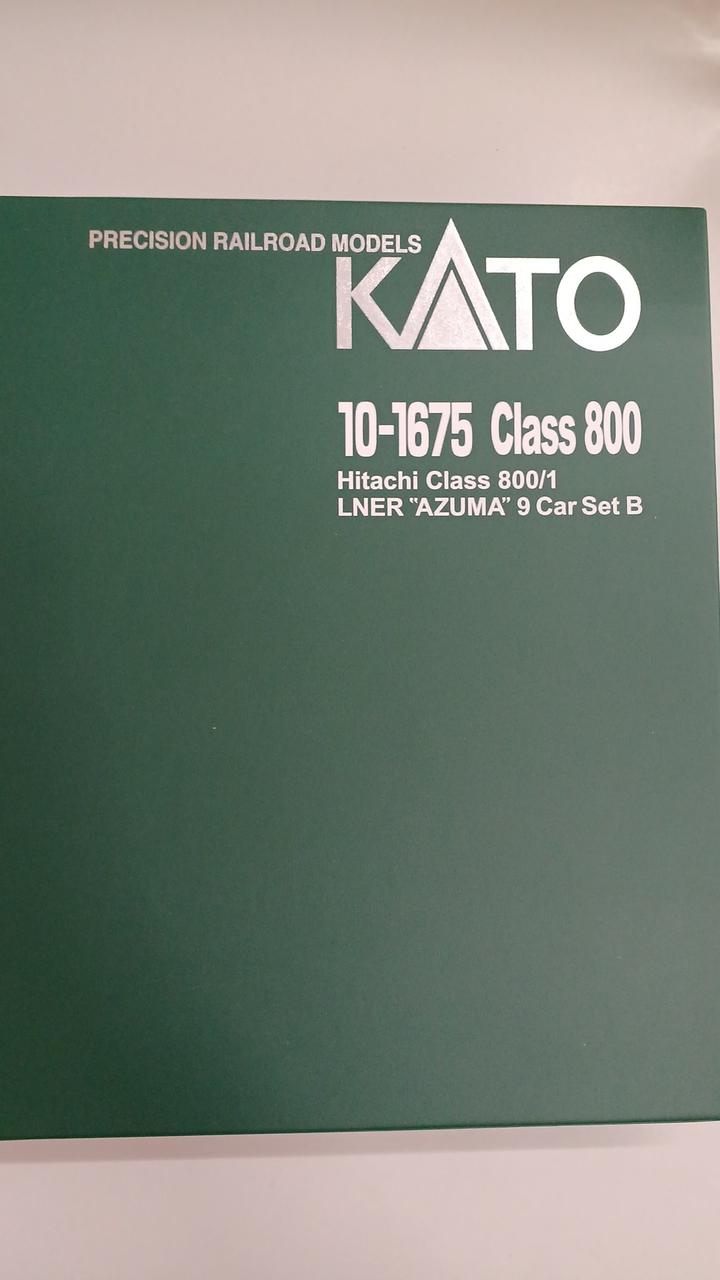 KATO N Cage British Rail CLASS800 10-1675 LNER AZUMA 9-Car Set