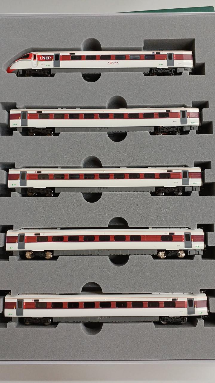 KATO N Cage British Rail CLASS800 10-1675 LNER AZUMA 9-Car Set