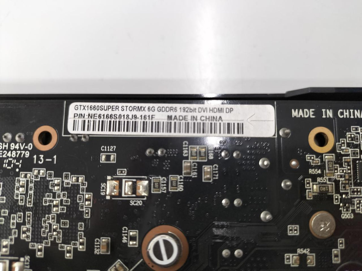 PALIT Graphics Board GTX1660SUPER STORMX 6G