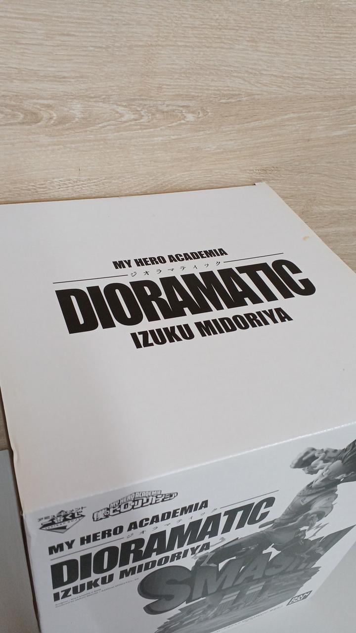 Ichiban Kuji (BANPRESTO) My Hero Academia DIORAMATIC Izuku Midoriya D (Black and White Tone)