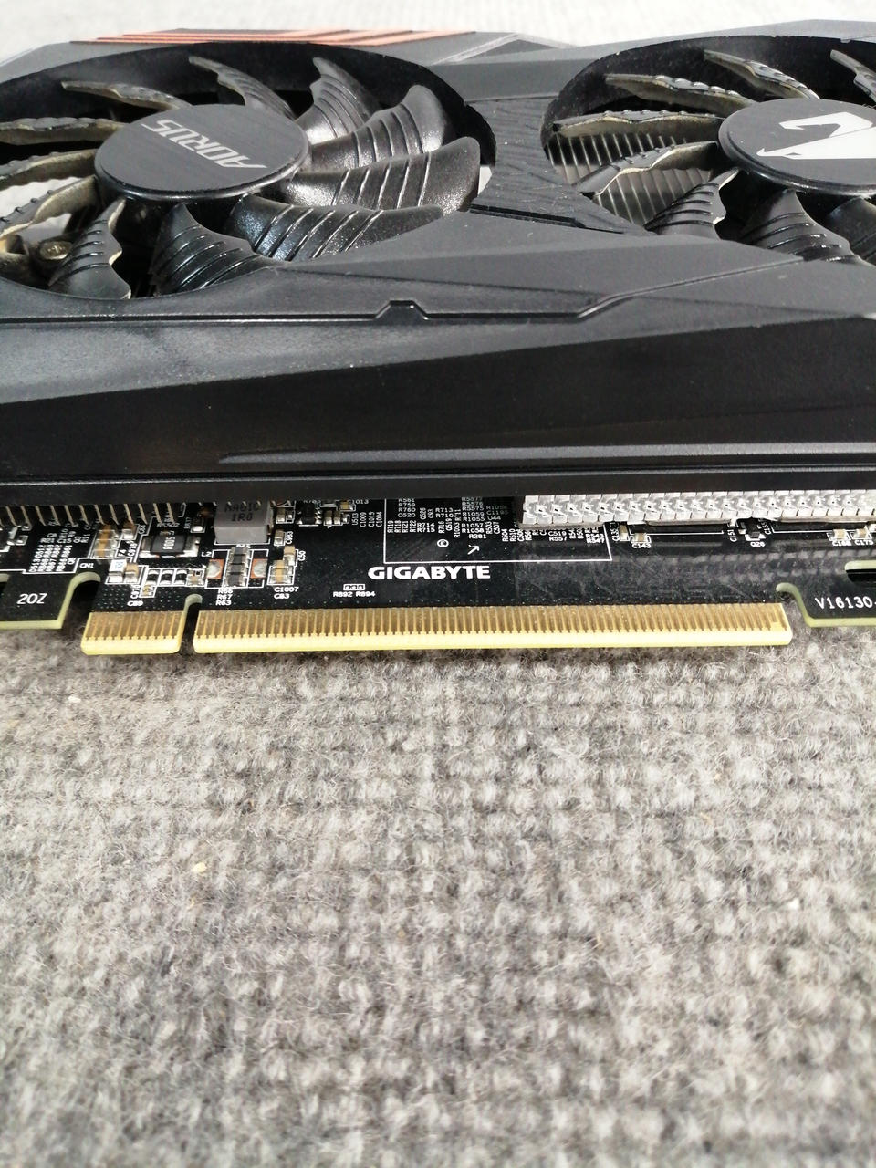 GIGABYTE Graphics Card: GV-N1060AORUS-6G