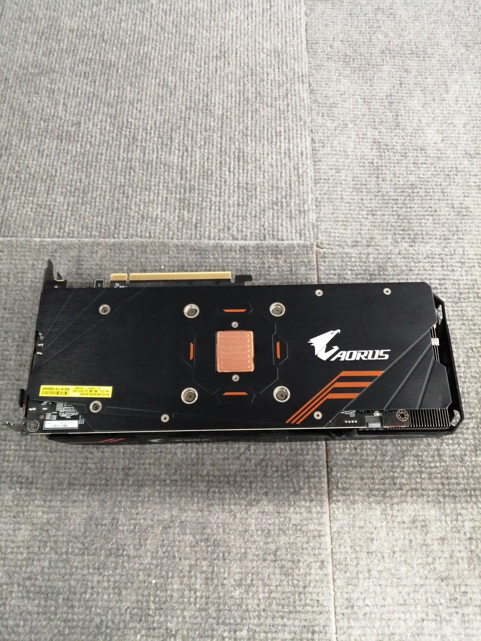 GIGABYTE Graphics Card: GV-N1060AORUS-6G