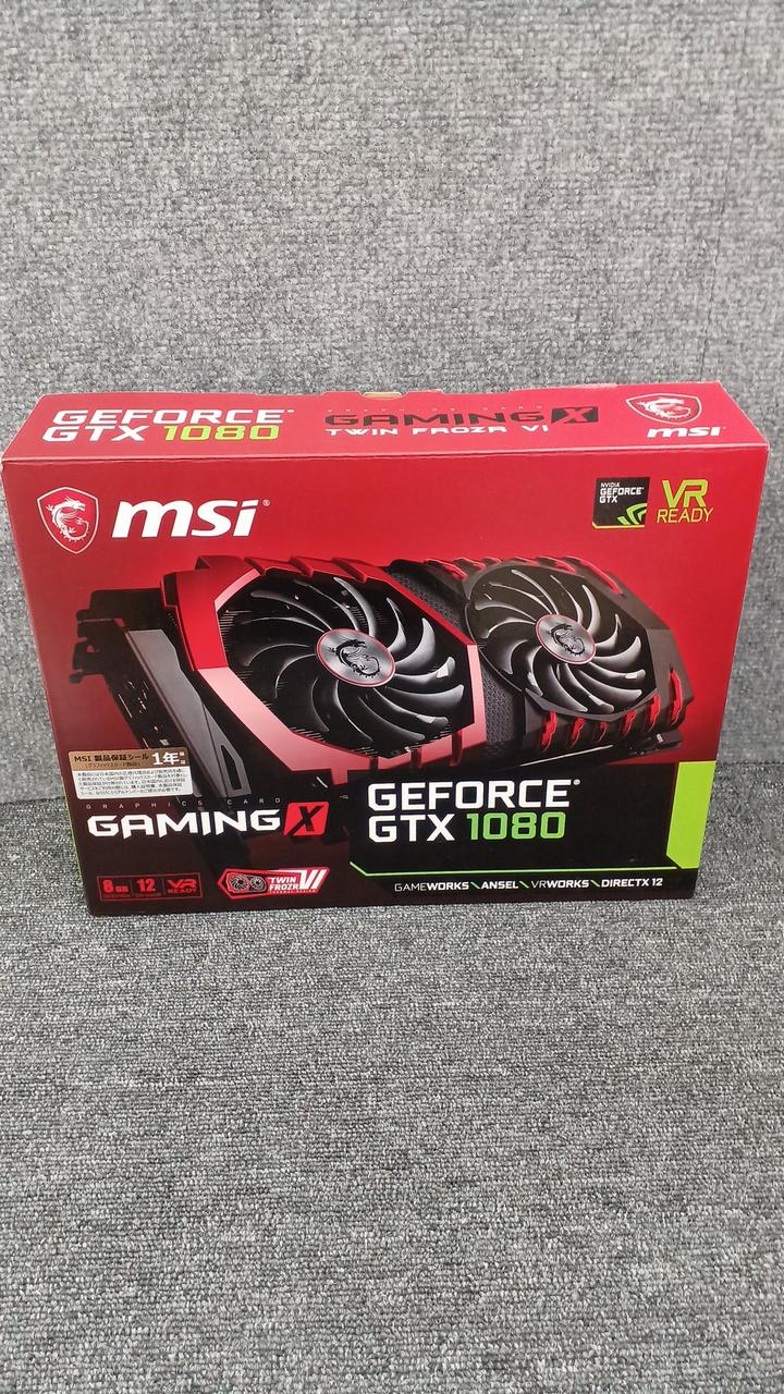 MSI Graphics Board: GEFORCE GTX1080 GAMING X 8G