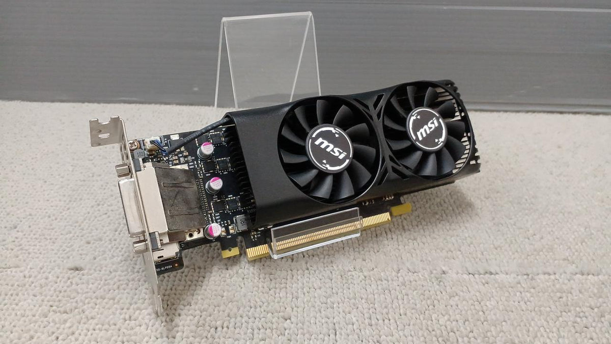 MSI Graphics Board: GTX 1050 TI 4GT LP