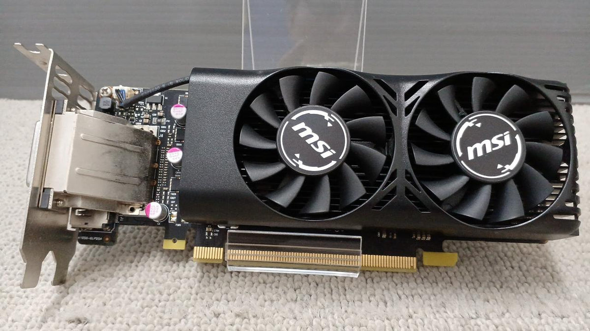 MSI Graphics Board: GTX 1050 TI 4GT LP