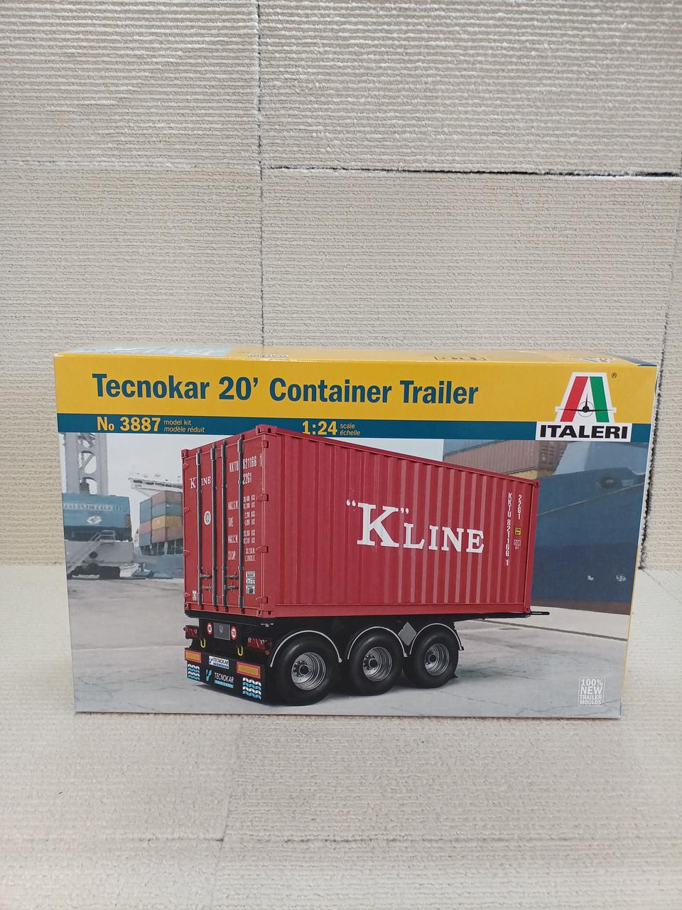 ITALERI 1/24 TECNOKAR 20 CONTAINER TRA