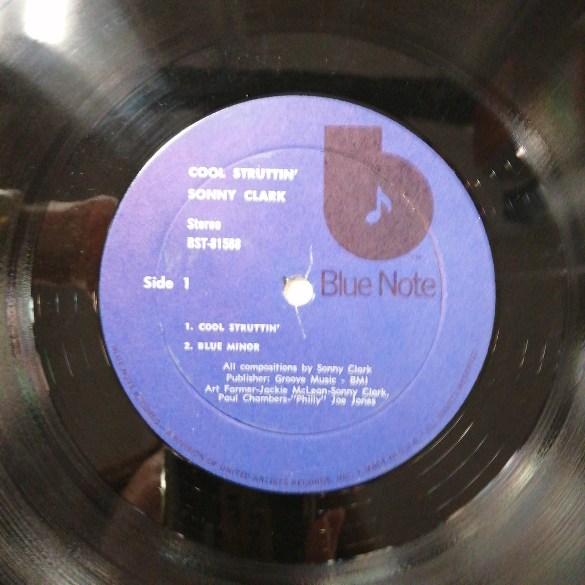 BLUE NOTE SONNY CLARK/COOL STRUTTIN' BST 81588