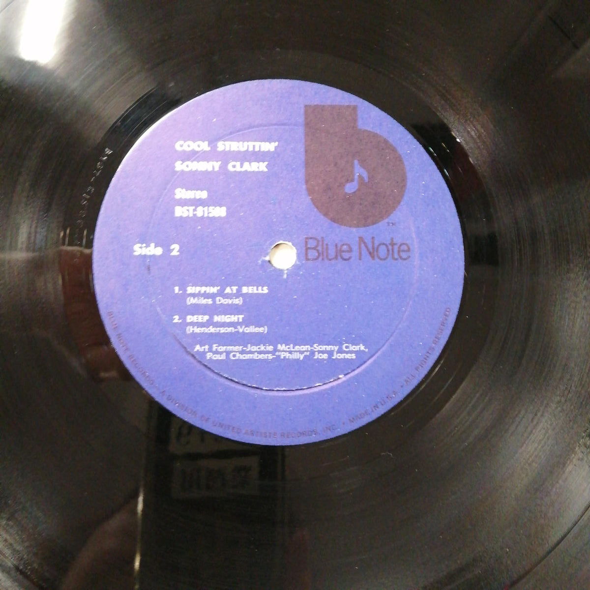 BLUE NOTE SONNY CLARK/COOL STRUTTIN' BST 81588