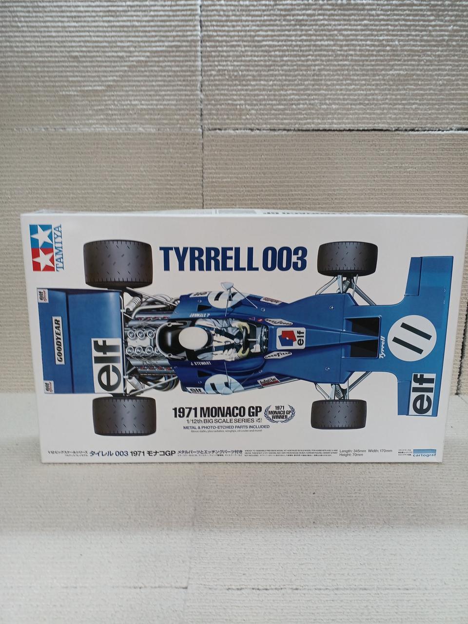 TAMIYA Tyrell 003 1971 Monaco GP