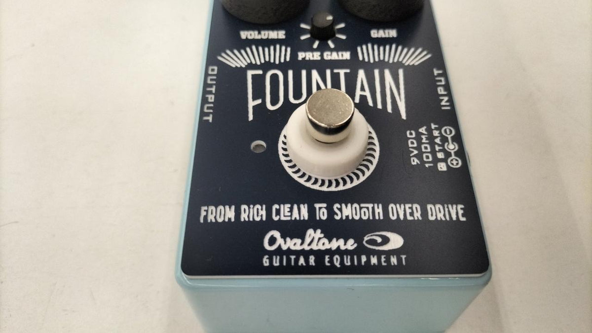 OVALTONE Distortion Effects Pedal FOUNTAIN