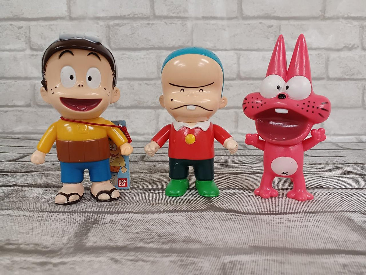 BANDAI Soft Vinyl Moretsu Ataro 3-Figure Set