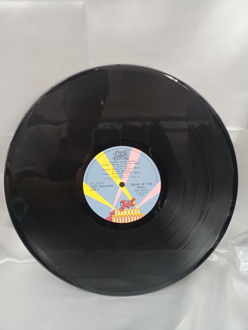 JET RECORDS LP Record 40AP 2481-3 SPEAK OF THE DEVIL