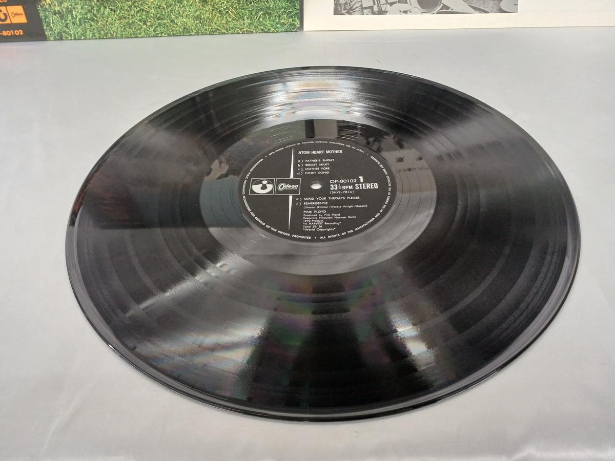 EMI LP Record Atomic Heart Mother Pink Floyd