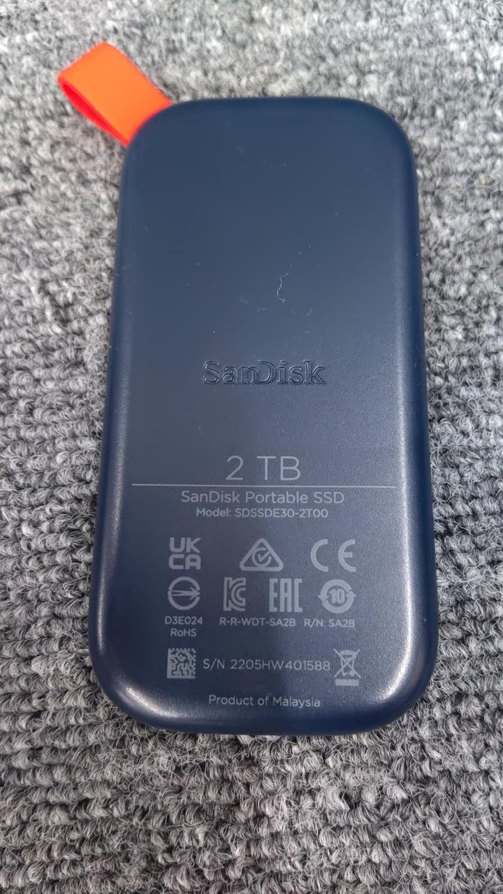 SANDISK Portable SSD SDSSDE30-2T00