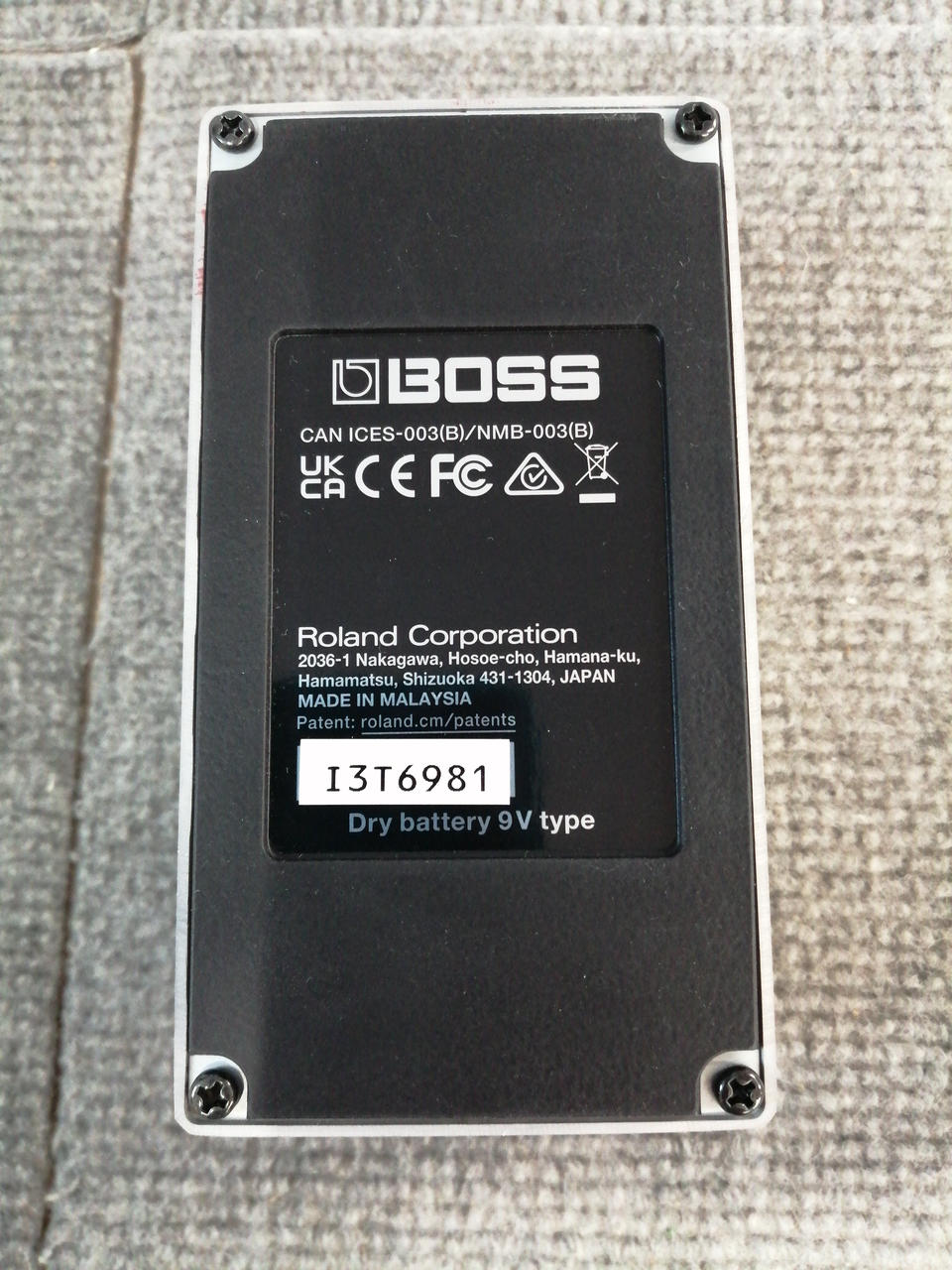 BOSS Effects Delay DD-3T