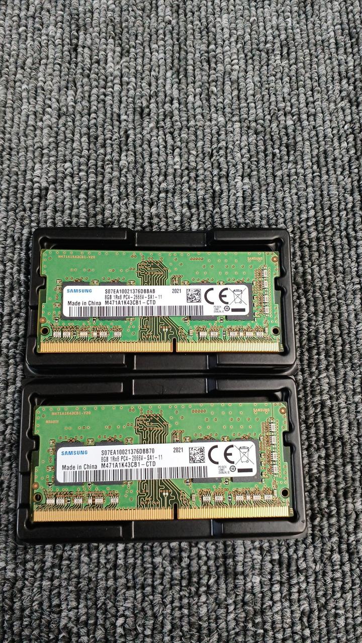 SAMSUNG DDR4 Memory 8GB×2 M471A1K43CB1-CTD