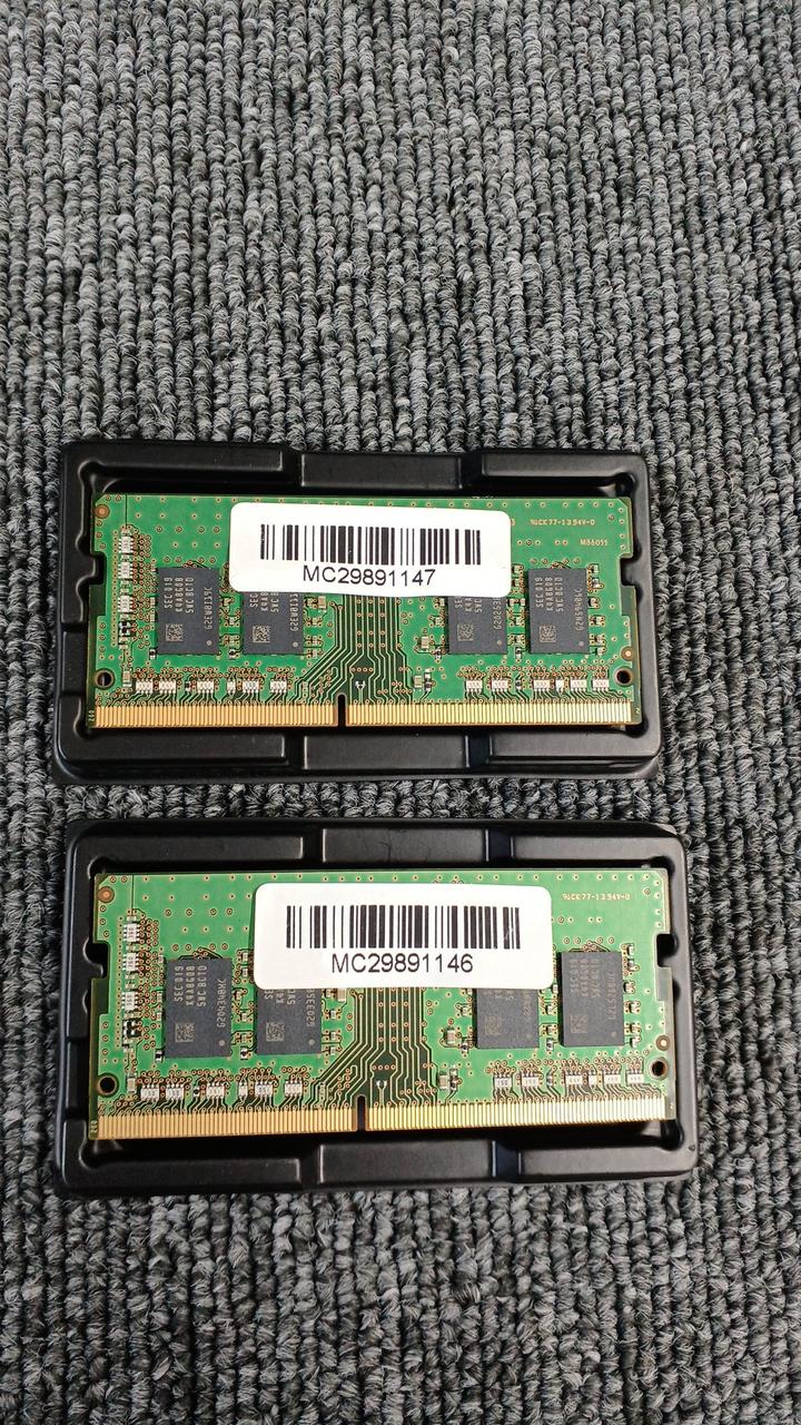 SAMSUNG DDR4 Memory 8GB×2 M471A1K43CB1-CTD