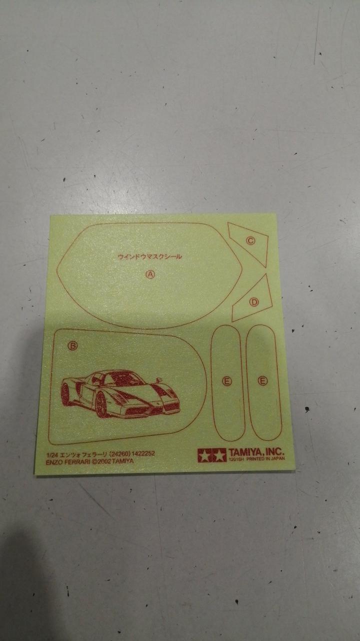 TAMIYA 1/24 Sports Car Series Enzo Ferrari