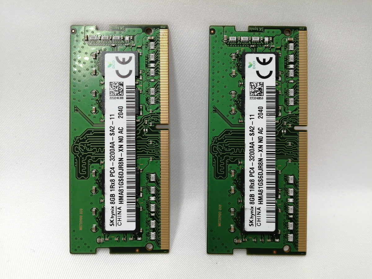 SK HYNIX Memory HMA81GS6DJR8N-XN N0 AC 040