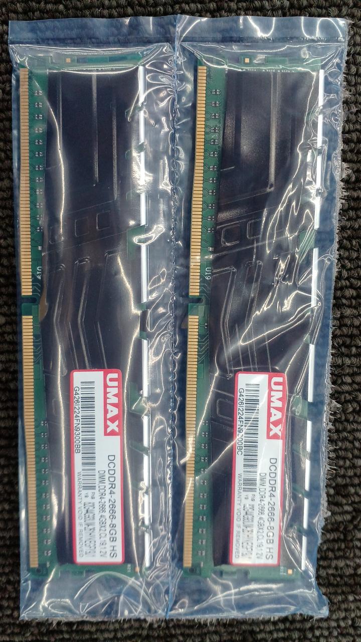 UMAX DDR4 Desktop Memory DCDDR4-2666-8GB HS